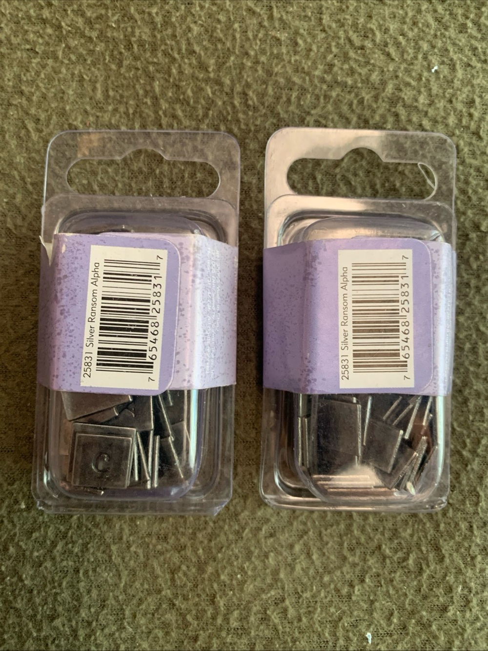 Jo-Ann Scrap Essentials sealed and open letters. Making Memories brads. - Picture 5 of 15